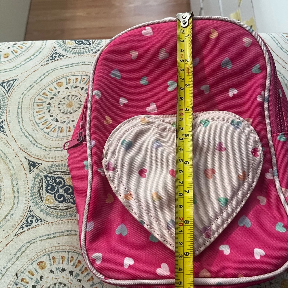 Charming Heart Pattern Kids Backpack - Picture 7 of 7